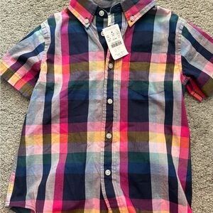 Crewcuts Multicolor Plaid Button Down Shirt